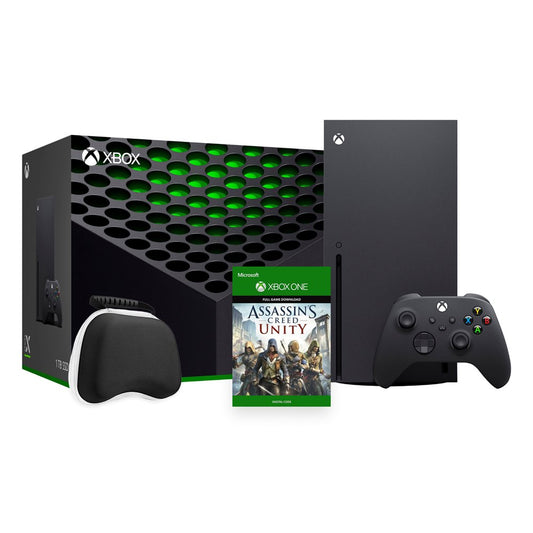 2023  Series X Bundle - 1TB SSD Black Flagship  Console and Wireless Controller with Assassin'S Creed Unity Full Game